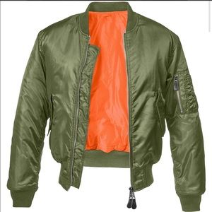 Military Green Flight Jacket